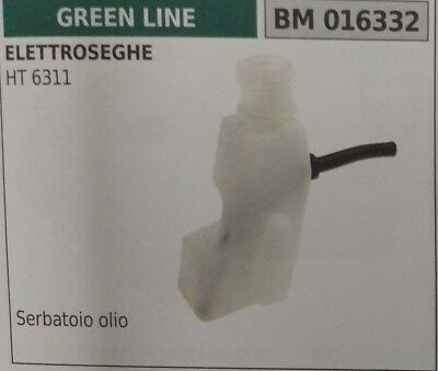 SERBATOIO nudo OLIO CATENA MOTOSEGA ELETTRICA ELETTROSEGA GREEN LINE HT 6311