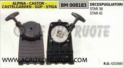 AVVIAMENTO COMPLETO DECESPUGLIATORE ALPINA CASTOR CASTELGARDEN STIGA STAR 36 41