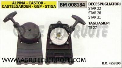 4252690 AVVIAMENTO COMPLETO TAGLIASIEPI TOSASIEP ALPINA CASTELGARDEN STIGA TS 27