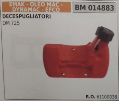61100036 SERBATOIO MISCELA BENZINA DECESPUGLIATORE OLEOMAC OLEO MAC OM 725