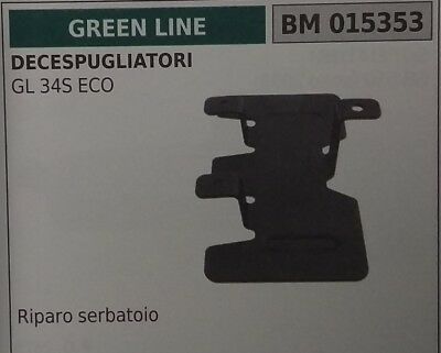 SUPPORTO SERBATOIO riparo BENZINA miscela DECESPUGLIATORE GREEN LINE GL 34S ECO