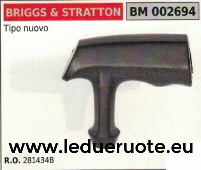 281434 IMPUGNATURA manico AVVIAMENTO BRIGGS & STRATTON tipo nuovo asimmetrico
