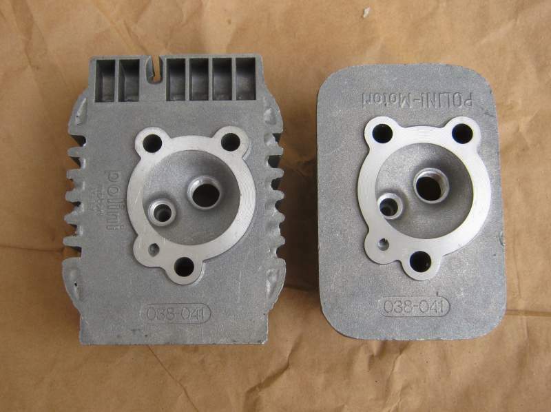 211.0230 TESTA PIAGGIO SI CBA BRAVO ECO Ø41 CANDELA CENTRALE testata vintage