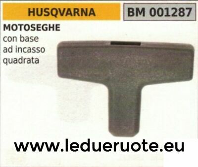 IMPUGNATURA AVVIAMENTO PER MOTOSEGA HUSQVARNA base a incasso quadrata
