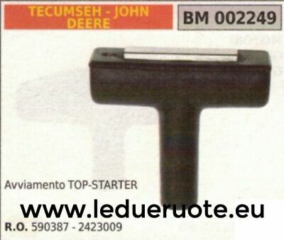 590387 2423009 IMPUGNATURA AVVIAMENTO cordella MOTORE TECUMSEH JOHN DEERE
