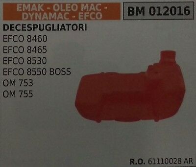 61110028 SERBATOIO DECESPUGLIATORE EMAK OLEOMAC 753 755 EFCO 8530 BOSS
