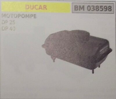SERBATOIO MOTOPOMPA moto pompa irroratrice MOTORE DUCAR DP25 DP40 25 40