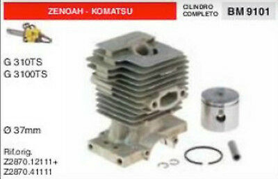 Z2870.12111 CILINDRO E PISTONE MOTOSEGA ZENOAH KOMATSU G310TS G3100TS Ø 37 mm