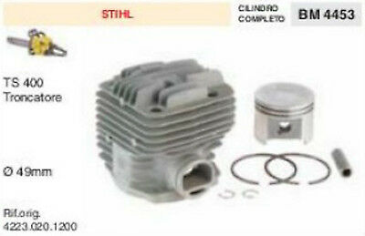 4223.020.1200 CILINDRO E PISTONE MOTOSEGA STIHLTS400 TRONCATORE TS 400 Ø 49 mm