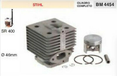 CILINDRO E PISTONE ATOMIZZATORE SOFFIATORE STIHL SR400 SR 400 Ø 46 mm