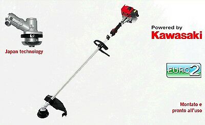 DECESPUGLIATORE a scoppio KAWASAKI TJ 27 E  ASTA PROFESSIONALE + ACCESSORI