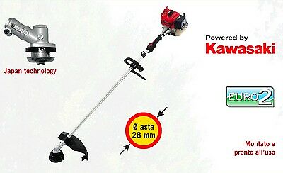 DECESPUGLIATORE KAWASAKI TJ 53 E PRO 53,2cc *MADE IN ITALY* a scoppio + ACCESSOR
