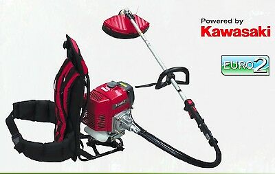 DECESPUGLIATORE a scoppio A ZAINO KAWASAKI T J45 E 45,4cc *MADE IN ITALY* + DISC