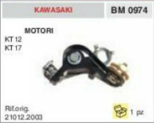 21012.2003 CONTATTI PUNTINE MOTORE KAWASAKI KT12 KT17 KT 12 17
