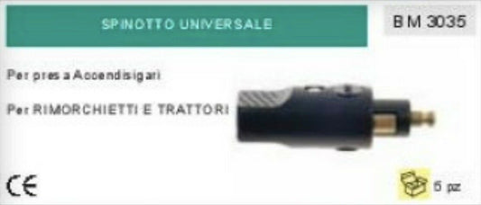 SPINOTTO STANDARD UNIVERSALE PER ACCENDISIGARI auto rimorchio trattore carrello