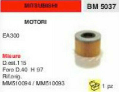FILTRO ARIA MOTORE MITSUBISHI EA300 EA 300 Ø 115 FORO Ø 40 H 97