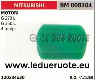 FA25269 SPUGNA FILTRO ARIA MOTORE MITSUBISHI G270L G350L 4 tempi