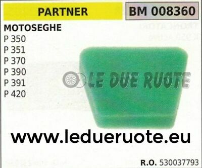 530037793 SPUGNA FILTRO ARIA MOTOSEGA PARTNER 350 351 370 390 391 420