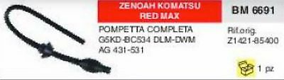 Z1421-85400 POMPETTA POMPA MISCELA COMPLETA ZENOAH KOMATSU RED MAX primer