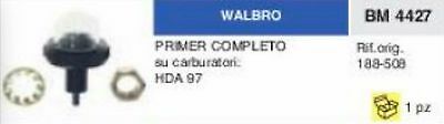PRIMER COMPLETO POMPETTA POMPA MISCELA CARBURATORE WALBRO HDA97 HDA 97