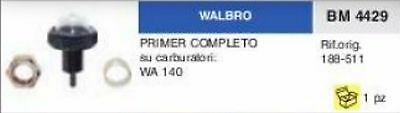 PRIMER COMPLETO POMPETTA POMPA MISCELA CARBURATORE WALBRO WA140 WA 140