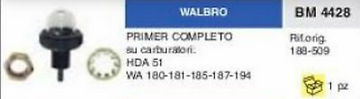 188-509 PRIMER COMPLETO POMPETTA POMPA MISCELA CARBURATORE WALBRO WA HDA