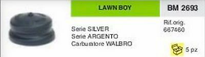 667460 PRIMER POMPETTA POMPA BENZINA MISCELA MOTORE LAWN BOY carburatore WALBRO