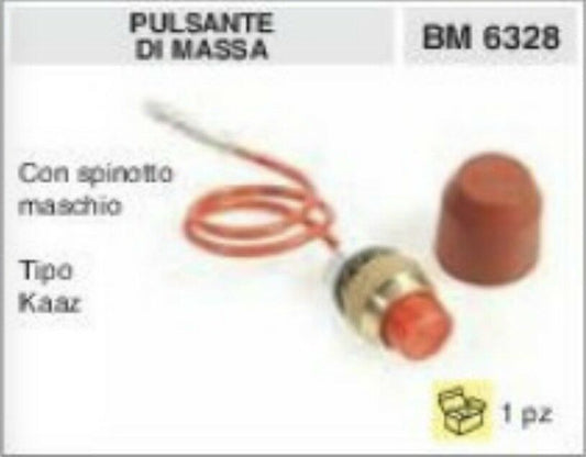 INTERRUTTORE ACCENSIONE SPEGNIMENTO ON OFF PULSANTE DI MASSA TIPO KAAZ