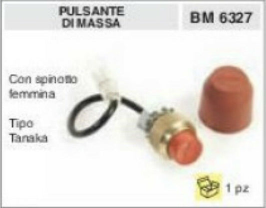 INTERRUTTORE ACCENSIONE SPEGNIMENTO ON OFF PULSANTE DI MASSA PER TAS TANAKA