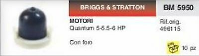 496115 PRIMER POMPETTA MISCELA BENZINA RASAERBA MOTORE BRIGGS & STRATTON QUANTUM