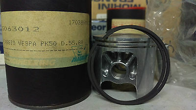 PISTONE PIAGGIO VESPA PK 50 Ø 55,80 COMPLETO pistons FASCE SPINA