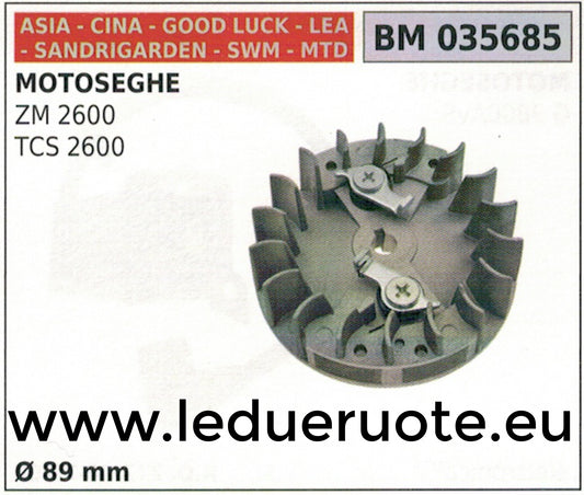 VOLANO MAGNETICO magnete ventola MOTOSEGA SANDRIGARDEN GGODLUCK SWM ZM TCS 2600