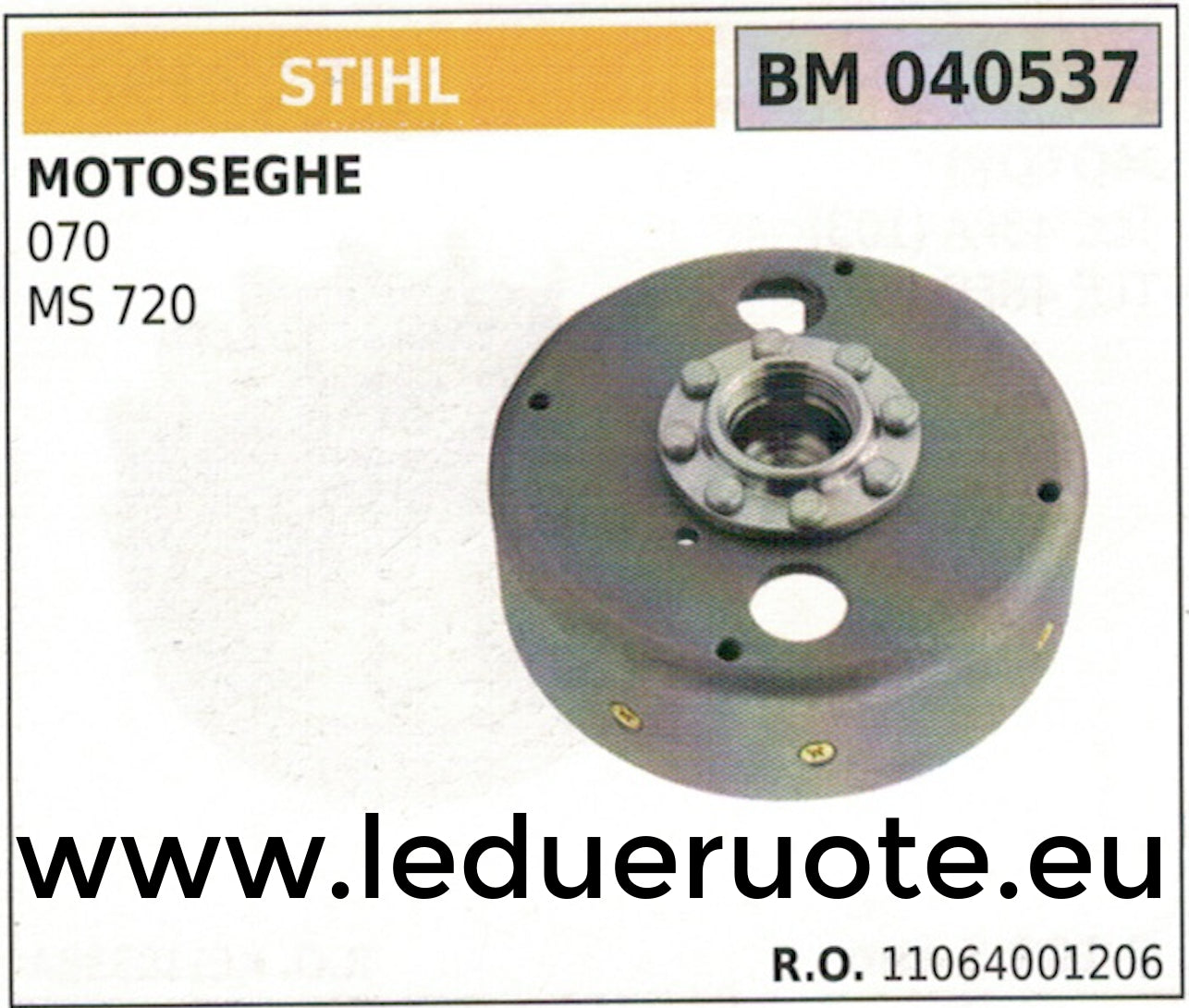 11064001206 VOLANO MAGNETICO magnete ventola MOTOSEGA STIHL 070 MS 270