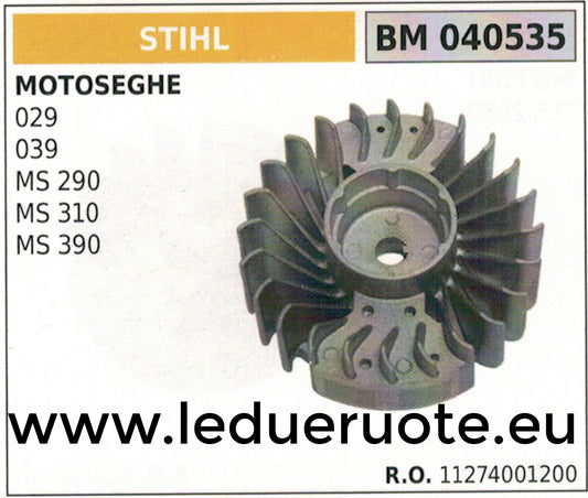 11274001200 VOLANO MAGNETICO magnete vento MOTOSEGA STIHL 029 039 MS 290 310 390