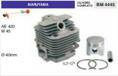 CILINDRO E PISTONE DECESPUGLIATORE MARUYAMA AE420 M45 Ø 40 mm