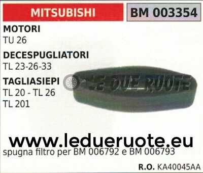 KA40045AA SPUGNA FILTRO ARIA MOTORE MITSUBISHI TU 26
