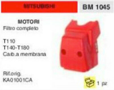KA01001CA FILTRO ARIA COMPLETO MOTORE MITSUBISHI T110 T140 T180 T 110 140 180