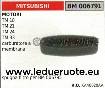 KA40020AA SPUGNA FILTRO ARIA MOTORE MITSUBISHI TM18 TM21 TM24 TM33