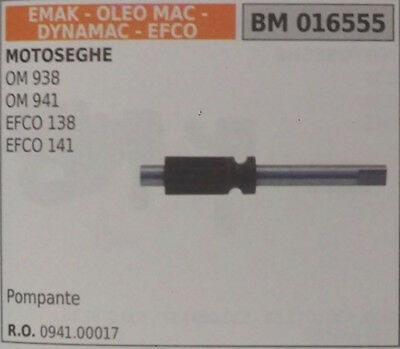 094100017 POMPANTE POMPA OLIO MOTOSEGA OLEOMAC 938 941 EFCO 138 141 dynamac emak