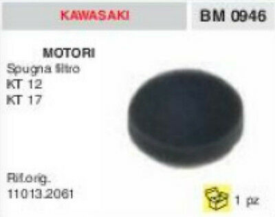 11013.2061 SPUGNA FILTRO ARIA COMPLETO MOTORE KAWASAKI KT12 KT17 KT 12 17