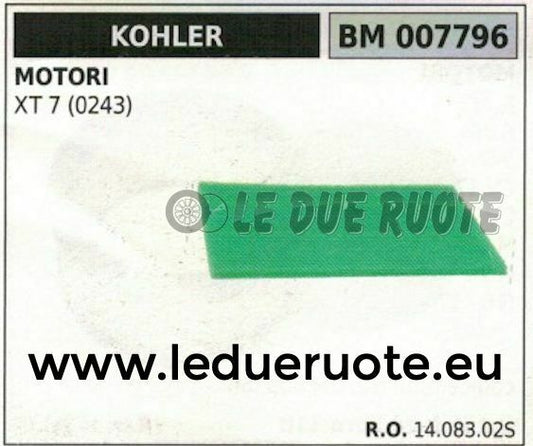 1408302S SPUGNA PRE FILTRO ARIA MOTORE KOHLER XT 7 (0243)
