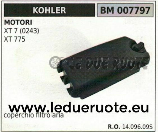 1409609S COPERCHIO PER FILTRO ARIA MOTORE KOHLER XT 7 (0243) XT 775