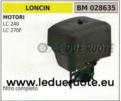 FILTRO ARIA COMPLETO spugna prefiltro cassa MOTORE LONCIN LC 240 270F