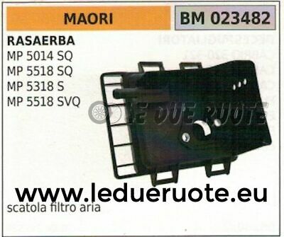 SCATOLA CASSA FILTRO ARIA RASAERBA TOSAERBA MAORI MP 5014SQ 5518SQ 5318S 5518SVQ
