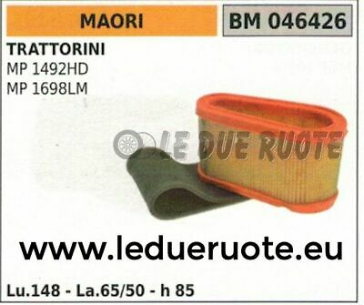 FILTRO ARIA TRATTORINO RASAERBA TOSAERBA MAORI MP 1492HD 1698LM 148x65/50x85