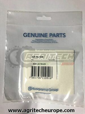 241523 FILTRO ARIA DECESPUGLIATORE McCULLOCH EUROMAC D 321 340 380 390 95x80x2