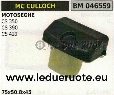 FILTRO ARIA elemento filtrante MOTOSEGA McCULLOCH CS 350 390 410 75x50.8x45