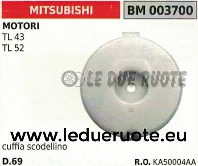 KA50004AA CUFFIA SCODELLINO FILTRO ARIA MOTORE MITSUBISHI TL 43 52 Ø69