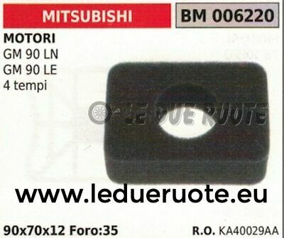 KA40029AA SPUGNA FILTRO ARIA MOTORE MITSUBISHI GM 90 LN LE 4T 90x70x12 FORO35