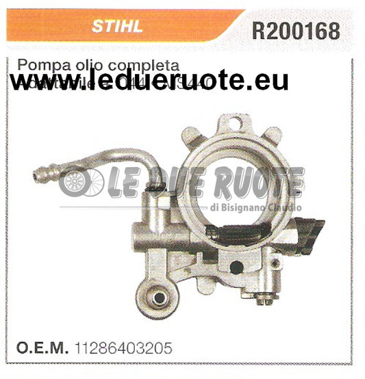 11286403205 POMPA OLIO COMPLETA MOTOSEGA STIHL 044 MS440 ALTA QUALITÀ